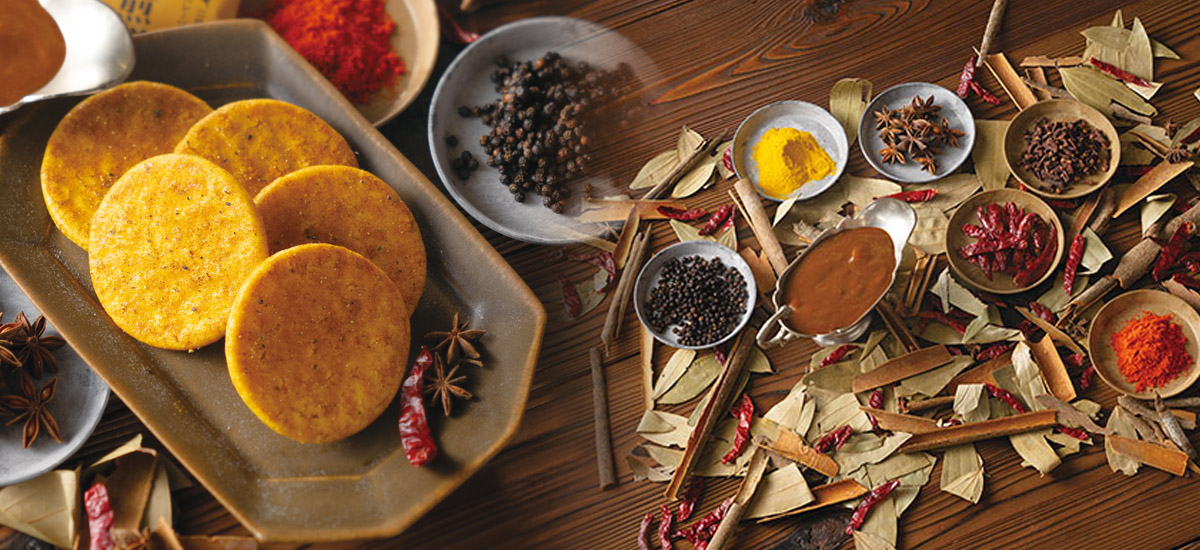 蕪村 カレー煎餅