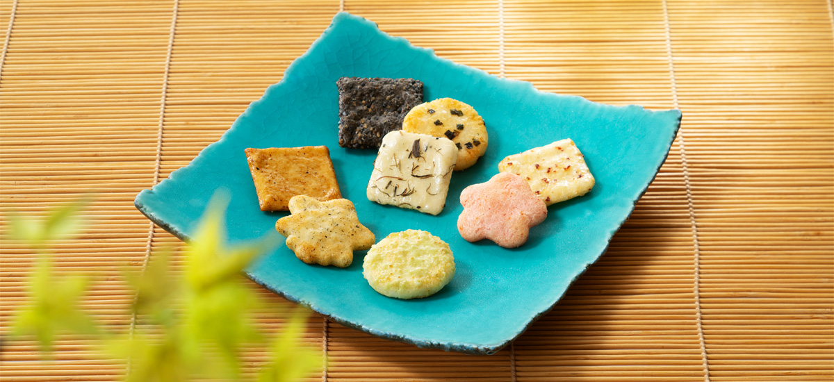 夏季限定商品　京の夏　 蕪村あられ春秋 －夏の月－