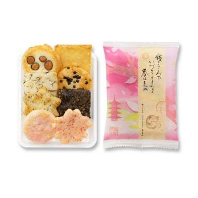 【春季限定】蕪村あられ春秋-春の風- H箱 （8枚入×12袋）