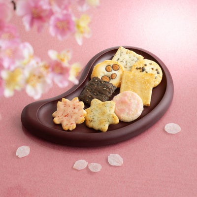 【春季限定】蕪村あられ春秋-春の風- K箱 (8枚入×6袋）