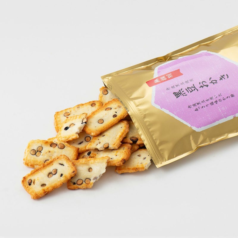 【無選別袋】贅沢黒豆おかき！あっさり塩サラダ仕立 (200g)