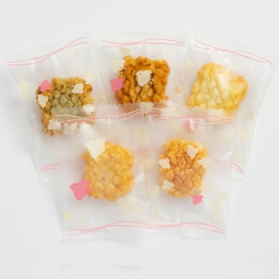 ふっくら五趣おかき 京・いろちどり ご愛食用 （約23袋 87g）