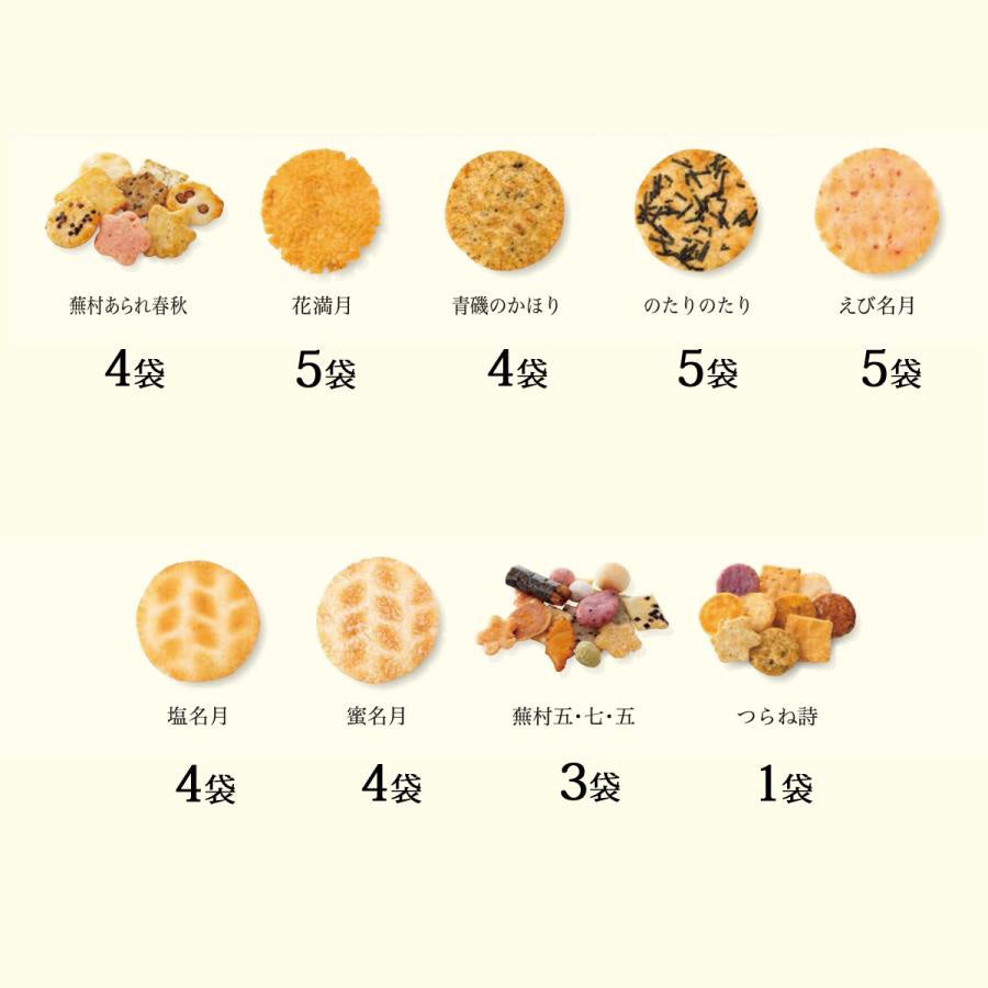 蕪村花あわせ 特大缶 (35袋）