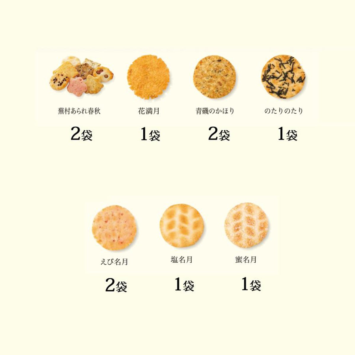 蕪村花あわせ ミニ箱 (10袋）