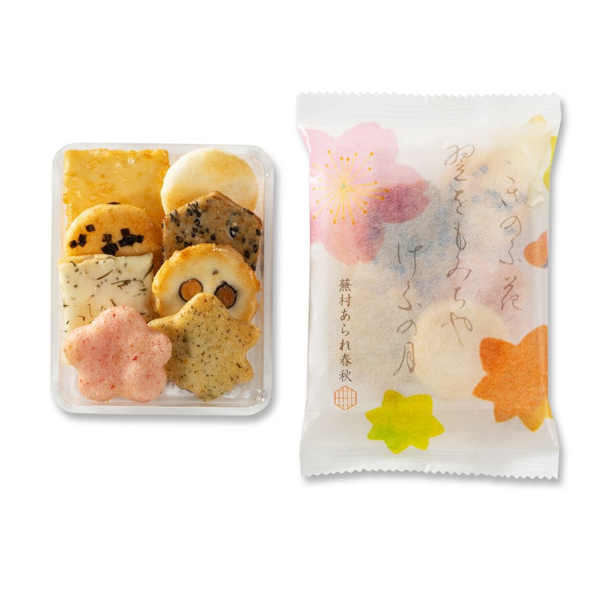 蕪村あられ春秋 ミニ箱 (8枚入×4袋)