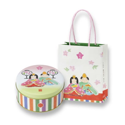 京都 ひなあられ 化粧缶 （82g×1袋）