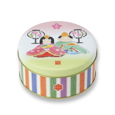 京都 ひなあられ 化粧缶 （82g×1袋）